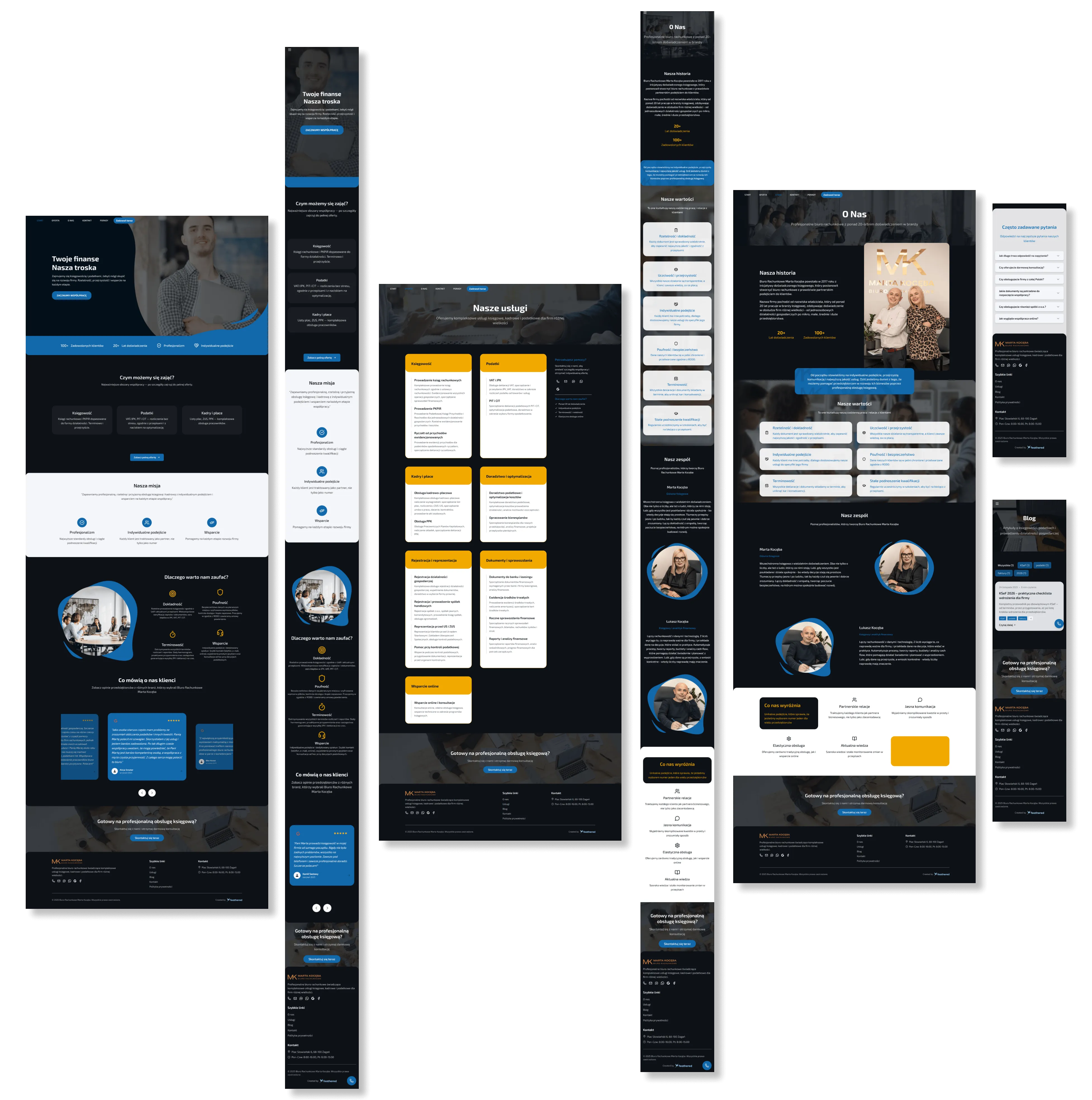 Biuro Rachunkowe Marta Kocęba - Zrzuty ekranu